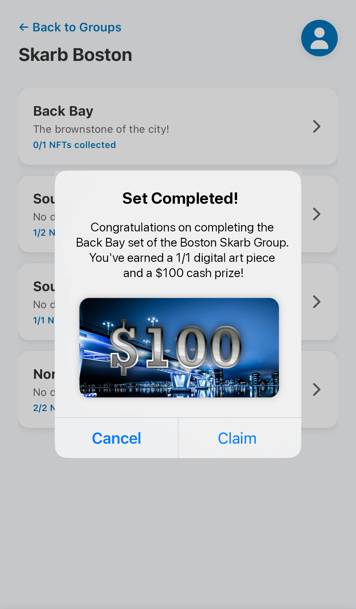 Discover rewards